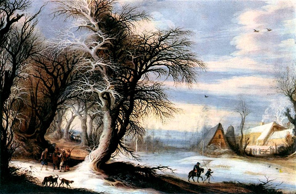 Gijsbrecht Leytens - Winter Landscape - WGA12962