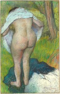 Gil Drying Herself Degas