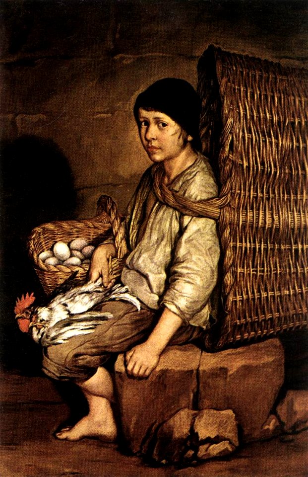 Giacomo Ceruti-Boy with a basket