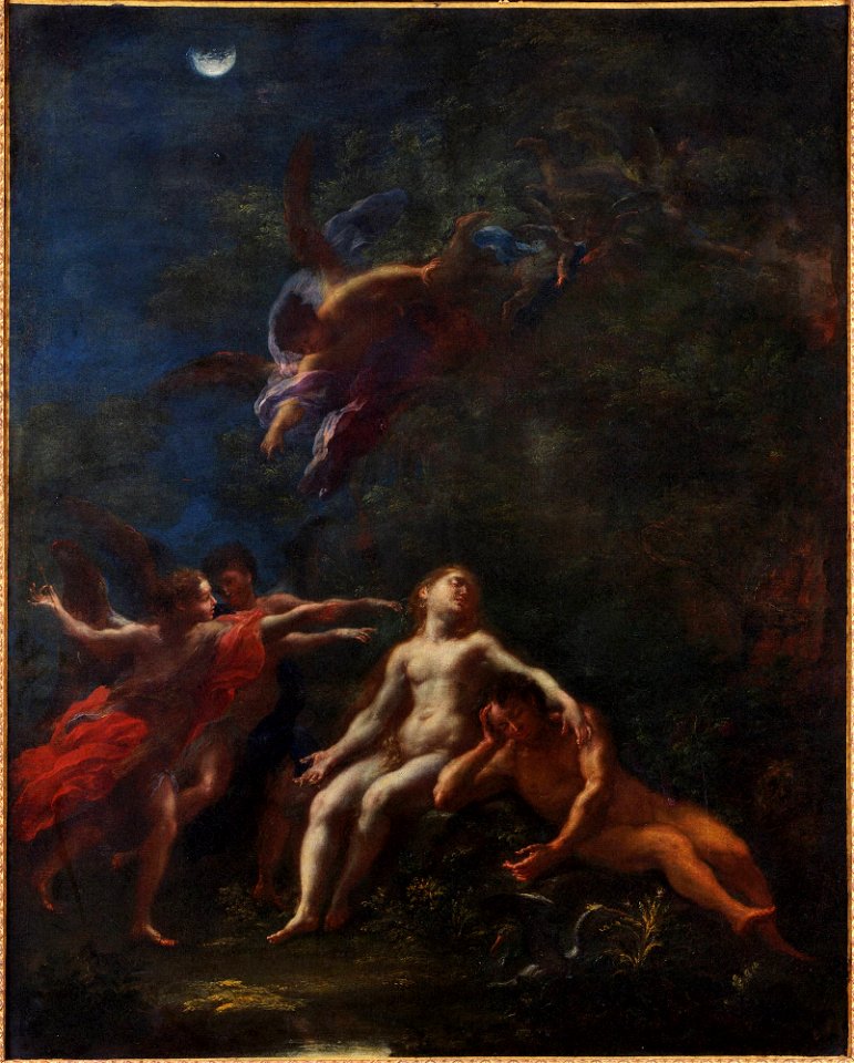 Giacomo del Po - Sleep of Adam and Eve - y1986-83 - Princeton University Art Museum