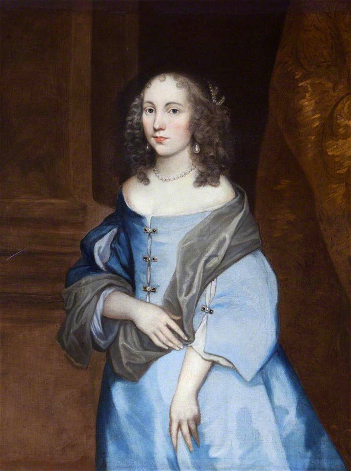 Gilbert Soest (c.1605-1681) (attributed to) - Portrait of an Unknown Young Lady in a Blue Dress - 436178 - National Trust