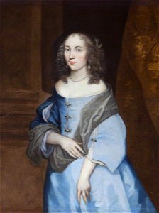Gilbert Soest (c.1605-1681) (attributed to) - Portrait of an Unknown Young Lady in a Blue Dress - 436178 - National Trust
