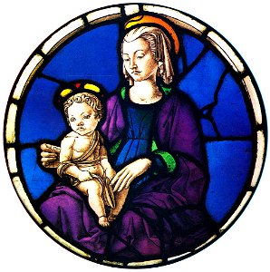 Giacomo e Domenico Cabrini su cartone di Francesco del Cossa Madonna con Bambino, 1467 Musée Jacquemart-André, Paris