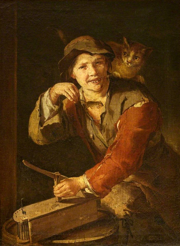 Giacomo Francesco Cipper (1664-1736) - A Boy with a Mousetrap and a Mouse - 732094 - National Trust