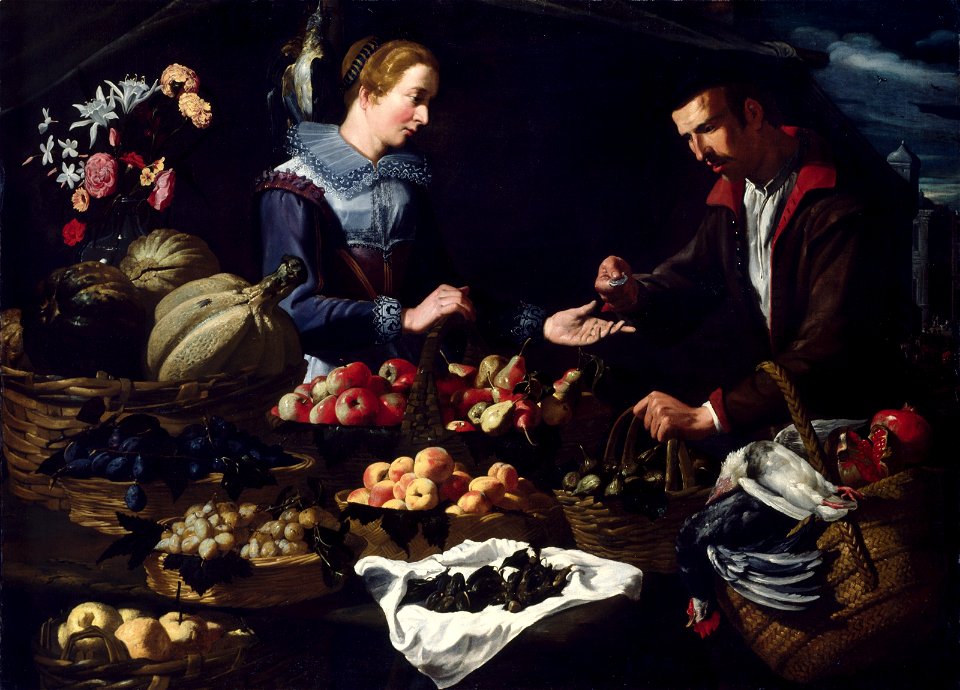 Giacomo Legi - The Fruit Market - BF.1982.3 - Museum of Fine Arts