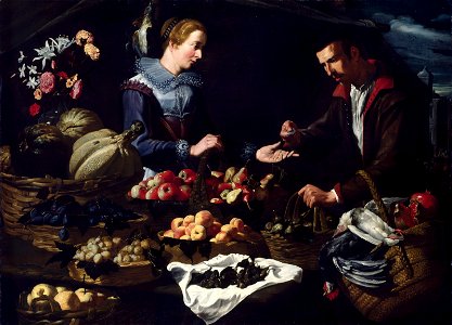 Giacomo Legi - The Fruit Market - BF.1982.3 - Museum of Fine Arts