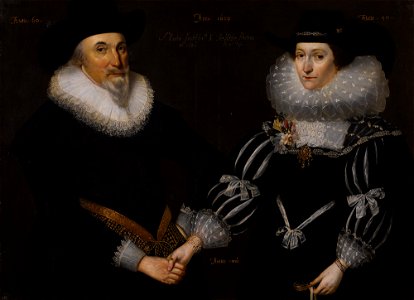 Gilbert Jackson Portrait of Sir Norton Knatchbull Bt., and his wife Mary Westrow, née Aldersey