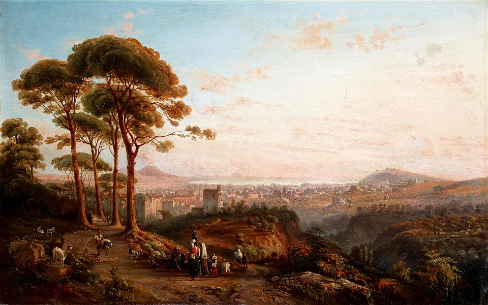 Giacinto Gigante Ansicht von Neapel