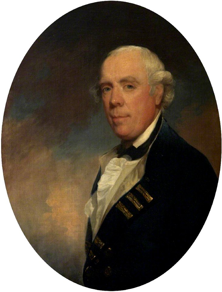 Gilbert Stuart (1755-1828) - Admiral the Honourable Samuel Barrington (1729–1800) - 872136 - National Trust