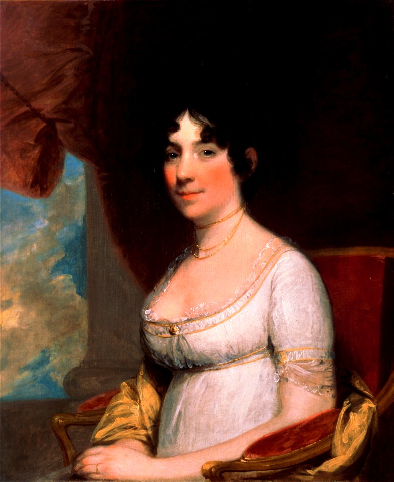 Gilbert Stuart - Dolley Payne Madison (Mrs. James Madison) - Google Art Project