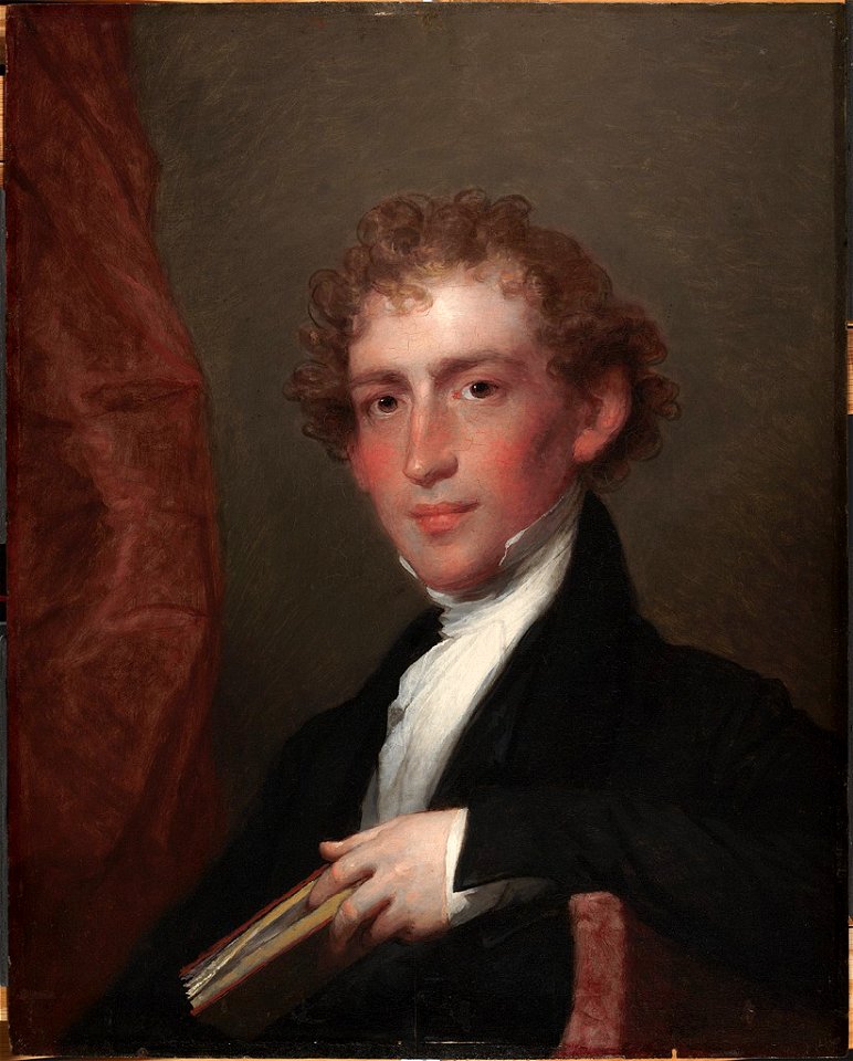 Gilbert Stuart - Edward Everett (1794-1865) - H528 - Harvard Art Museums