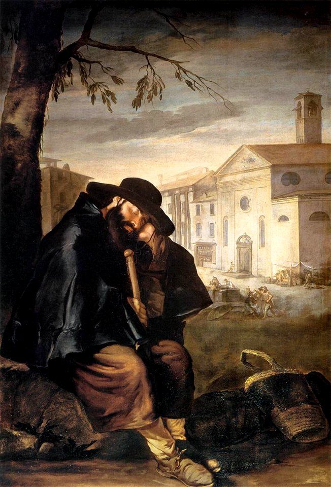 Giacomo Ceruti - Sleeping Pilgrim - WGA04671