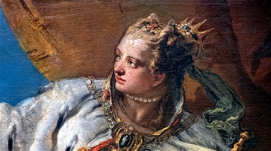 Giambattista Tiepolo - Venezia riceve l'omaggio di Nettuno - Allegoria di Venezia