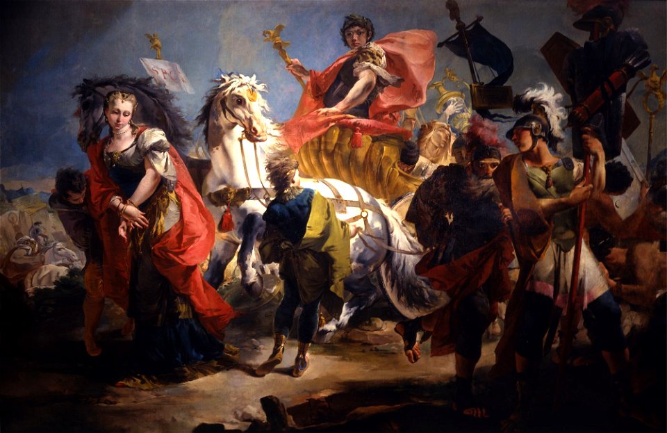Giambattista-Tiepolo-Trionfo-di-Aureliano-1718-ca-Torino-Galleria-Sabauda-