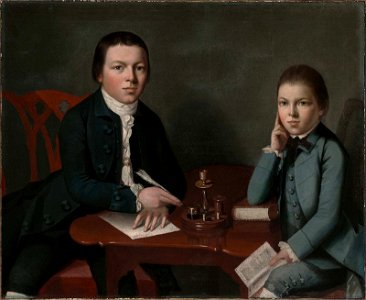 Gilbert Stuart - Francis Malbone and his Brother Saunders - 1991.436 - Museum of Fine Arts