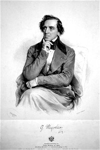 Giacomo Meyerbeer Kriehuber