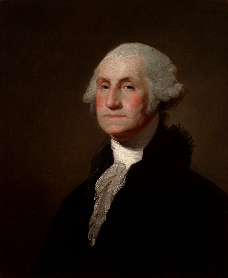 Gilbert Stuart - George Washington (1732-1799), LL.D. 1781 - 1931.157 - Yale University Art Gallery