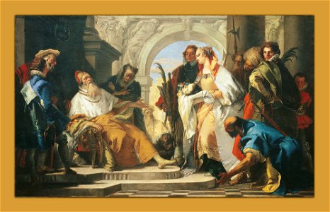 Giambattista Tiepolo - The Patron Saints of the Crotta Family - Google Art Project