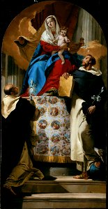 Giambattista Tiepolo - Virgin and Child with Saints Dominic and Hyacinth - 1933.1099 - Art Institute of Chicago