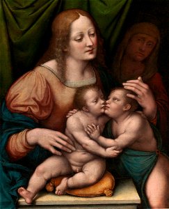 Giampetrino - Madonna and Child with Young Saint John the Baptist and Saint Elisabeth 085N09306 7P2CT