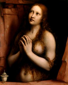 Giampietrino Magdalena penitente Hermitage. Free illustration for personal and commercial use.