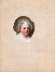 Gilbert Stuart - Martha Washington (The Athenaeum Portrait) - Google Art Project