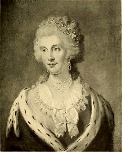 Gilbert Stuart - Queen Charlotte (page 207 crop)