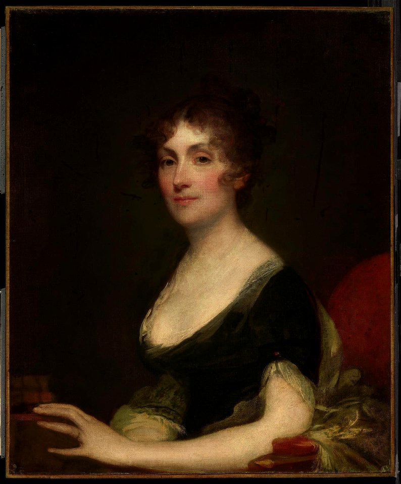 Gilbert Stuart - Mrs. Perez Morton (Sarah Wentworth Apthorp) - 39.681 - Museum of Fine Arts
