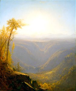 Gifford Sanford Robinson A Gorge In The Mountains