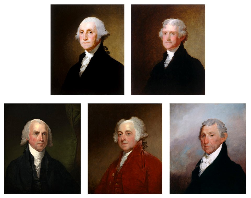 Gibbs-Coolidge Collection - 1817 to 1821 - by Gilbert Stuart - National Gallery of Art, Washington DC