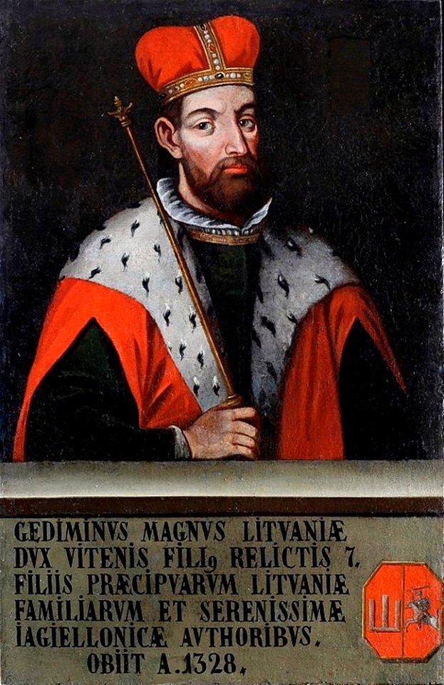 Giedzimin. Гедзімін (1709)