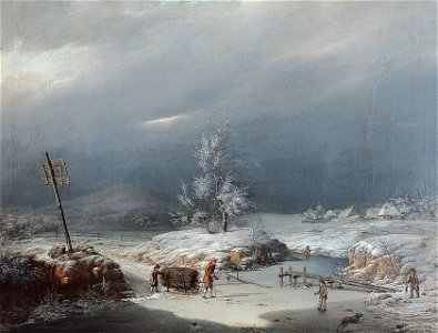 Christian Johann Gottlieb Giese - Winterlandschaft