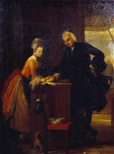 Gilbert Stuart Newton (1794-1835) - Yorick and the Grisette - N00353 - National Gallery