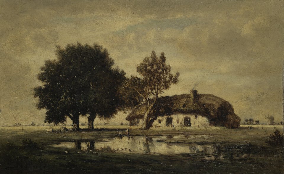 Gilbert Davis Munger - Landscape with Cottage - 1938.26 - Yale University Art Gallery