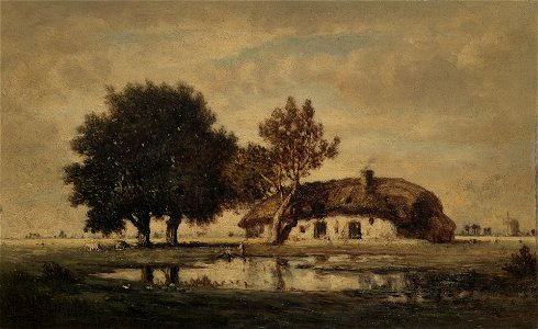 Gilbert Davis Munger - Landscape with Cottage - 1938.26 - Yale University Art Gallery