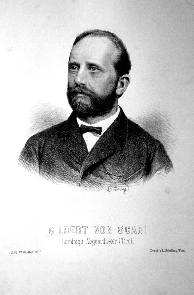 Gilbert von Scari Litho