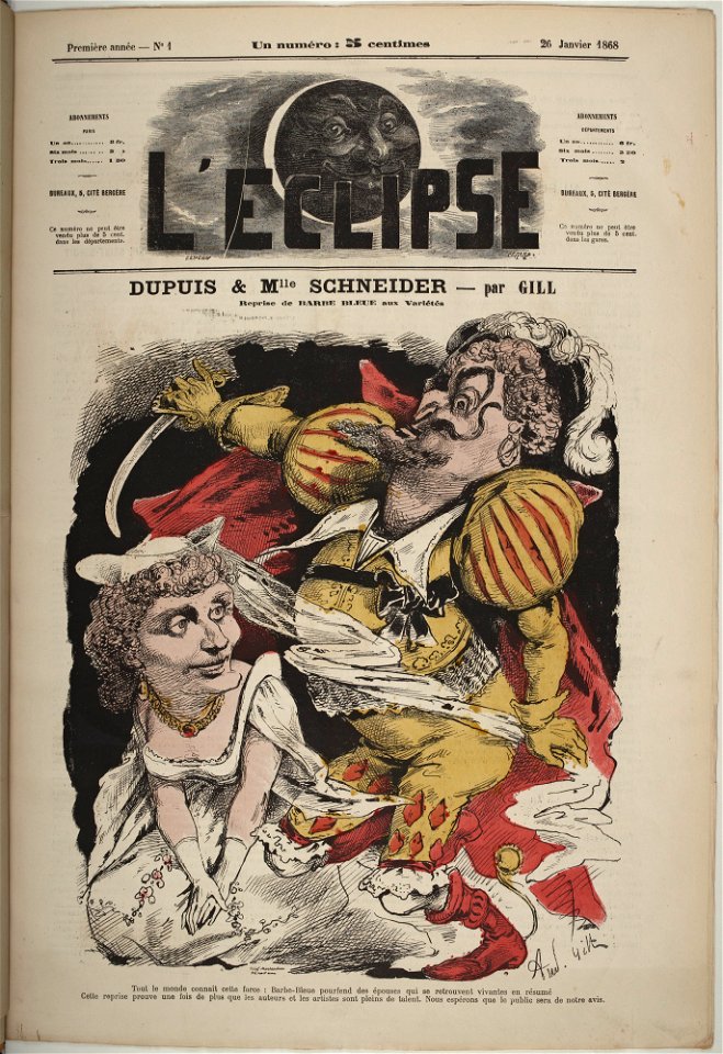 Gill - Dupuis & Mlle Schneider
