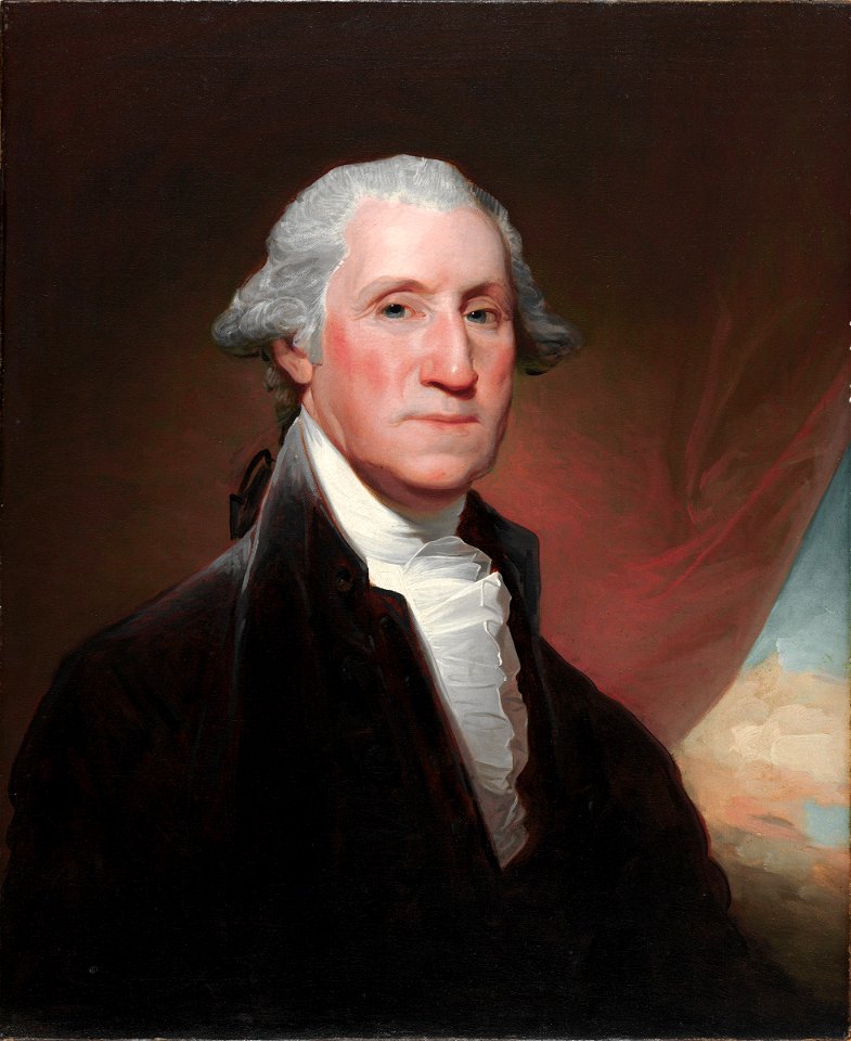 Gilbert Stuart - George Washington (1732-1799) - H631 - Harvard Art Museums