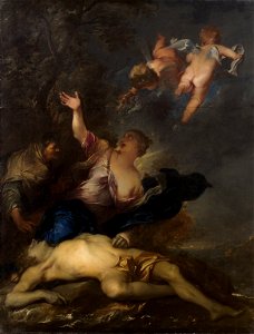 Gillis Backereel - Hero mourns the dead Leander