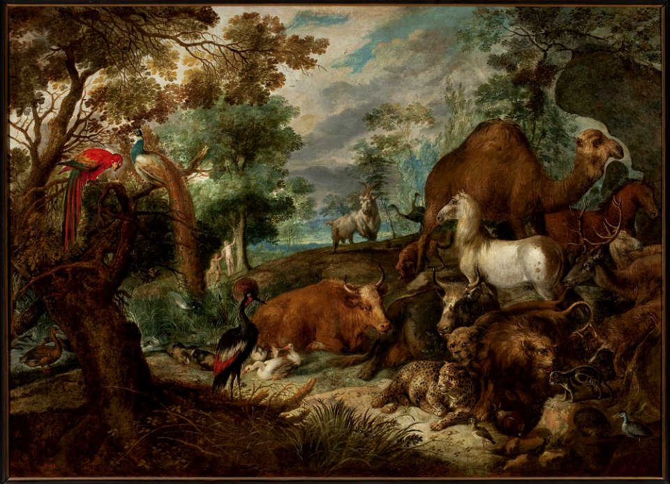 Gillis Claesz. de Hondecoeter - Paradise - M.Ob.584 MNW - National Museum in Warsaw