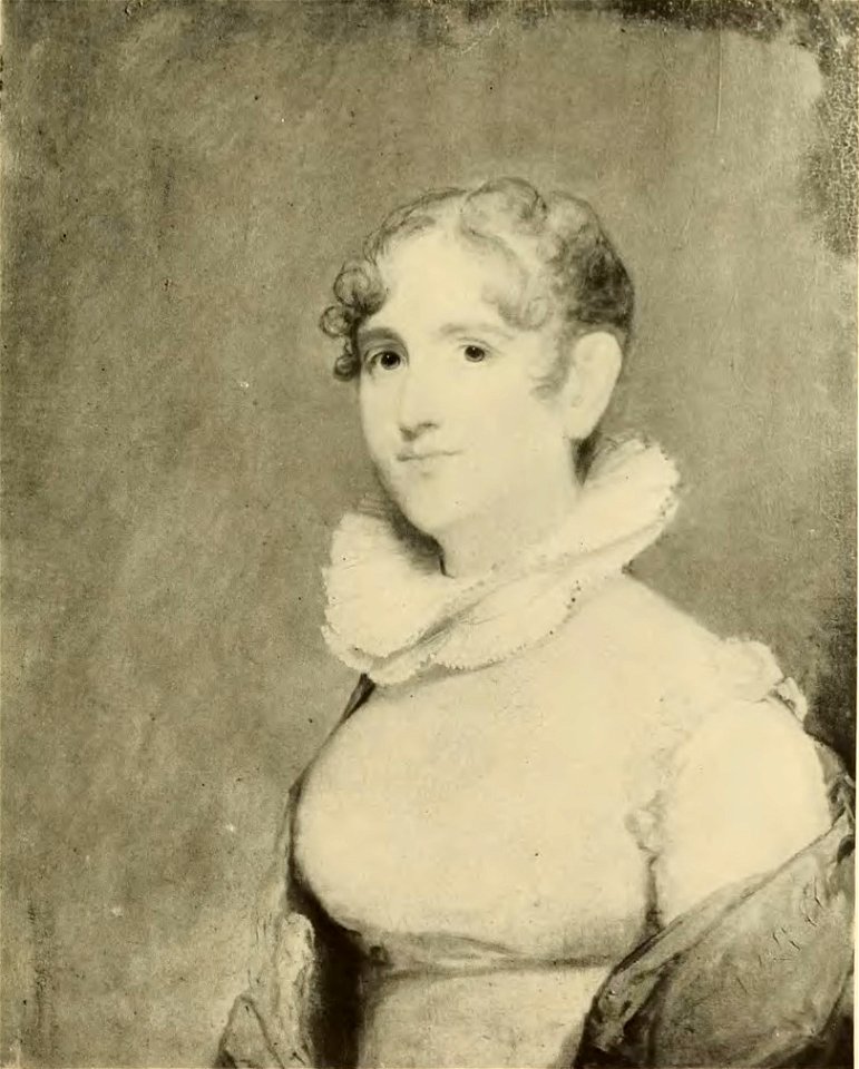 Gilbert Stuart - Lucy Hall Bradlee (Mrs. Josiah Bradlee) (page 167 crop)