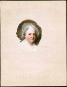 Gilbert Stuart - Martha Washington (Martha Dandridge Custis) - 1980.2 - Museum of Fine Arts