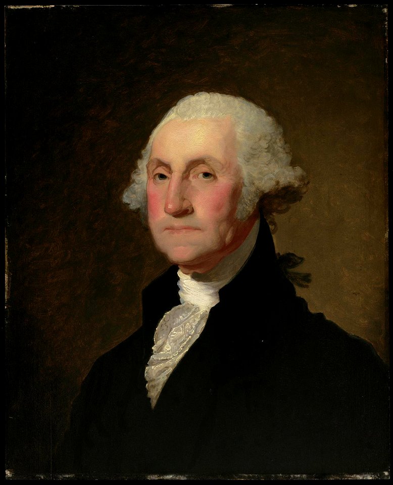 Gilbert Stuart - George Washington - 42.543 - Museum of Fine Arts