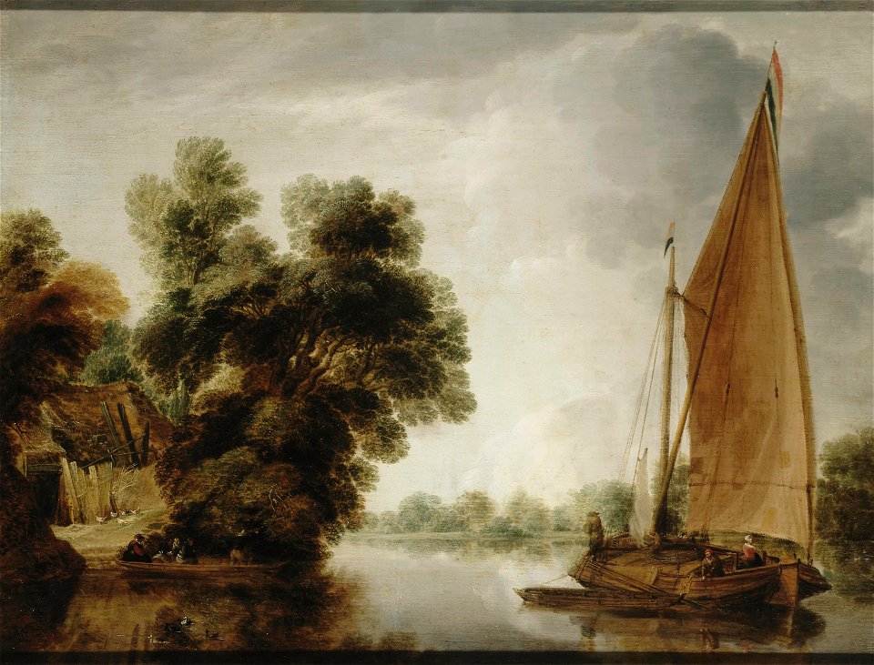 Gillis Peeters - View of a River