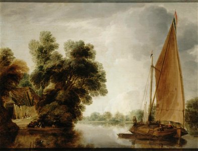 Gillis Peeters - View of a River