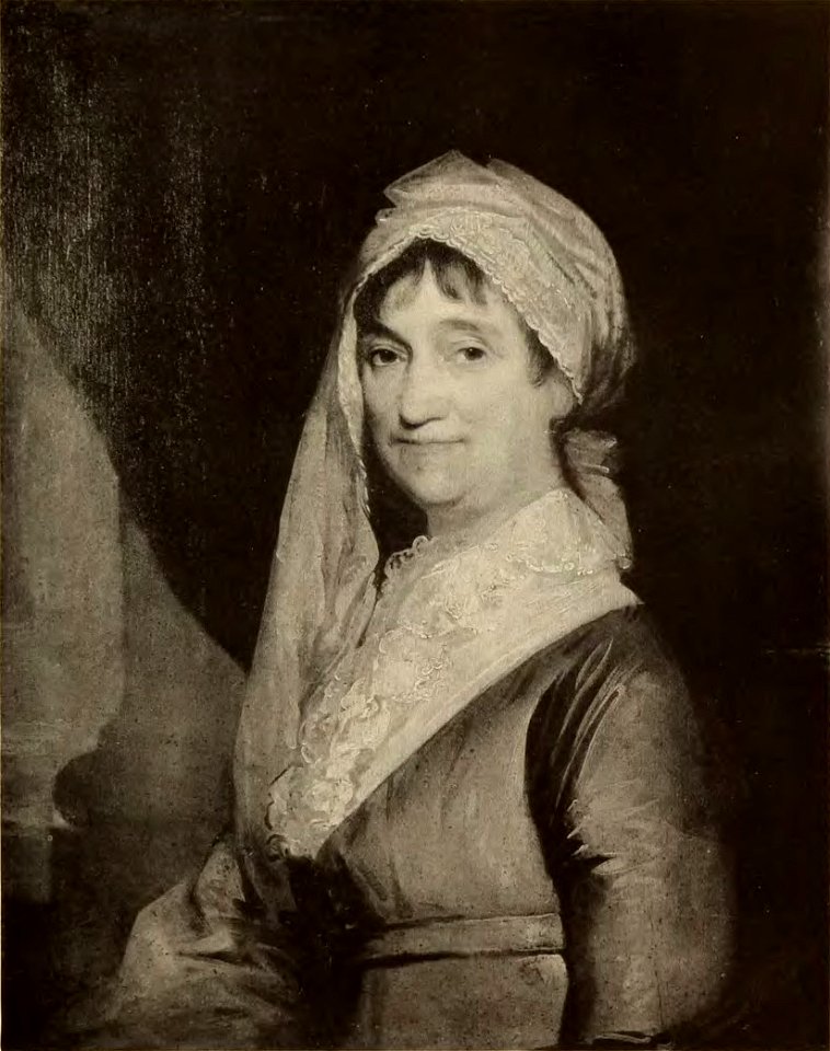 Gilbert Stuart - Mrs. John May (Abigail May) (page 57 crop)