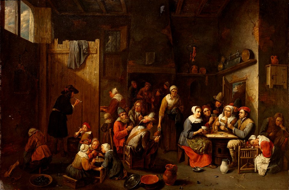 Gillis van Tilborch - Bauernwirtschaft - GG 6050 - Kunsthistorisches Museum