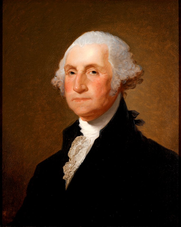 Gilbert Stuart - Portrait of George Washington - 22.220 - Rhode Island School of Design Museum