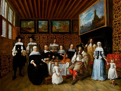 Gillis van Tilborgh - Family portrait