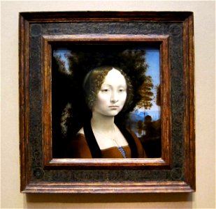 Ginevra de' Benci by Leonardo da Vinci